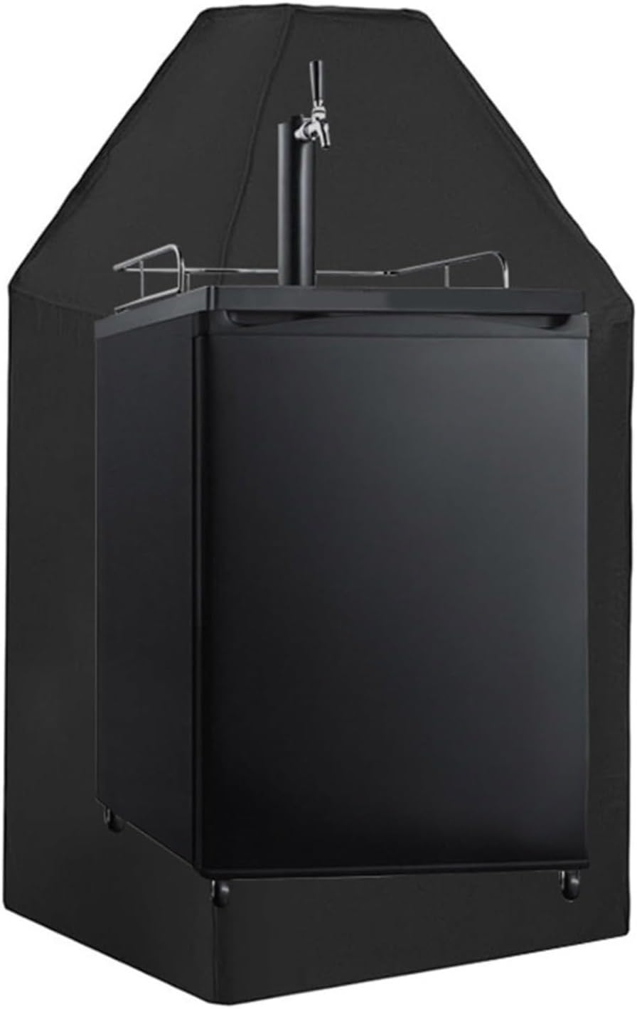 Copertura in tessuto Oxford per il raffreddamento della birra, copertura antipolvere per erogatore di birra con custodia, adatta per barili di birra e macchine da birra