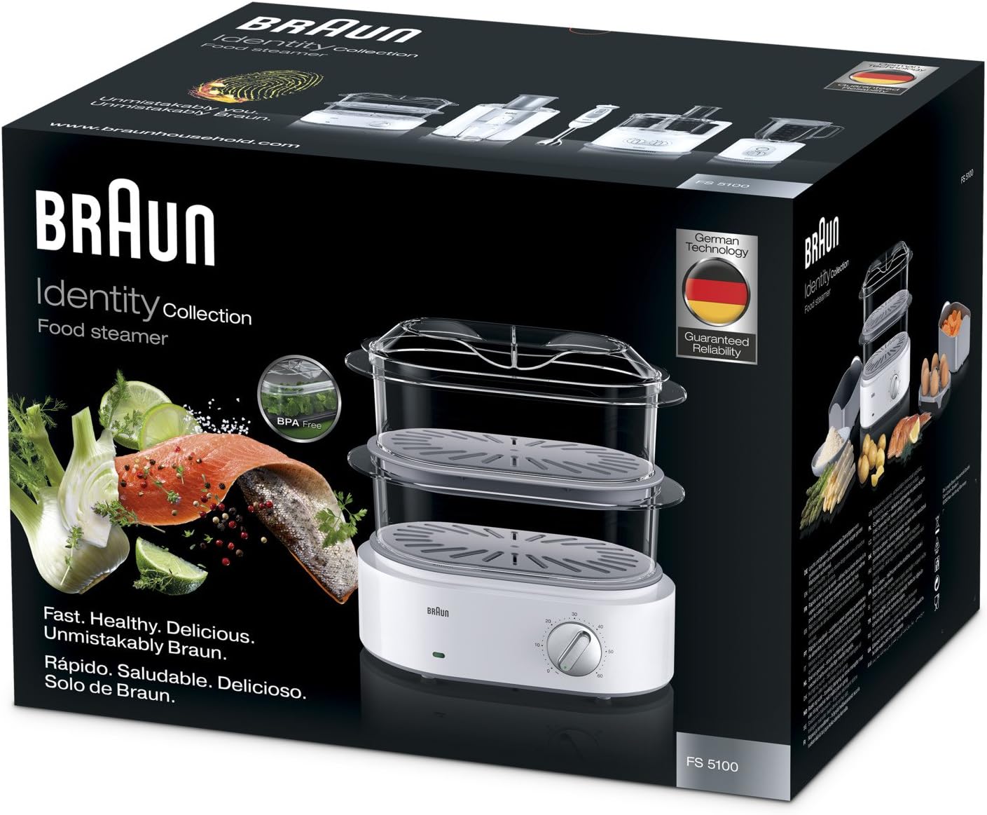 Braun FS5100 Identity Collection Steamer