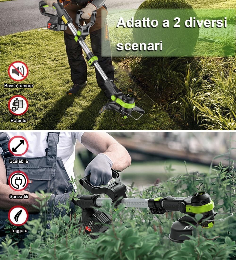 Greenworks 40V Tagliaerba a Batteria per Prati Fino a 500m², Ampiezza di Taglio 41cm, Sacca da 50L CON Due Batterie 40V 2Ah e 1 Caricabatterie, Garanzia 3 Anni-G40LM41K2X