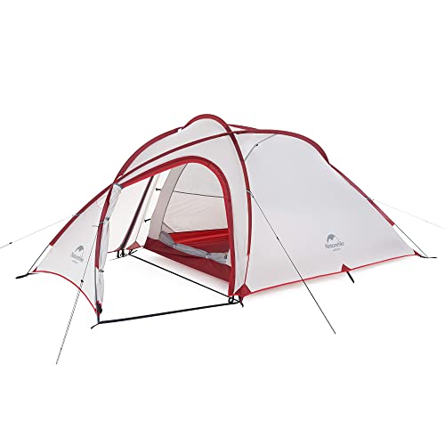 Naturehike Tenda Hiby Tenda da Campeggio Tenda Ultraleggera Tenda per 3 persone Tenda Impermeabile Tenda Una Camera da Letto e Sala (Grigio) : Amazon.it: Sport e tempo libero