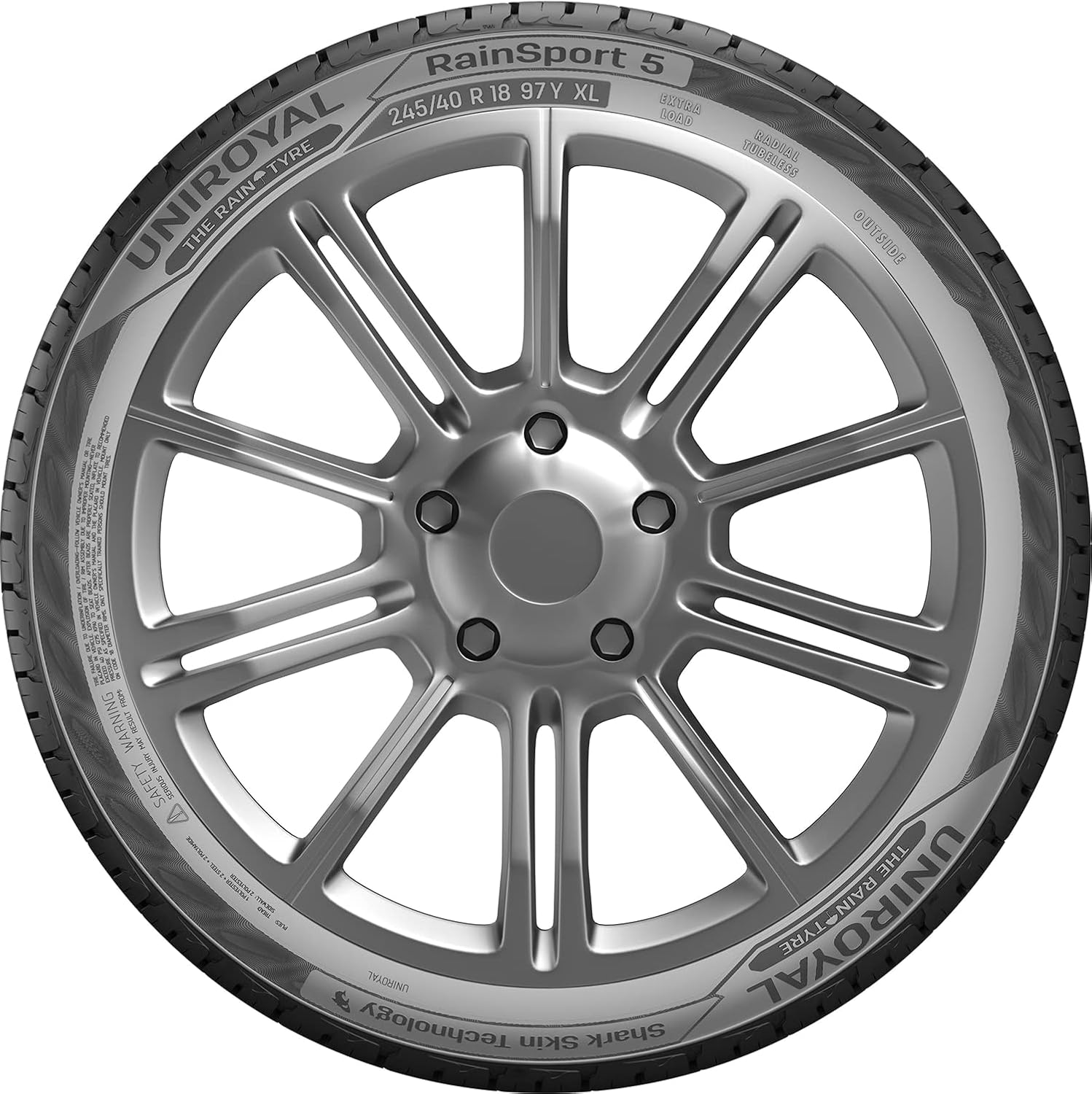 Uniroyal 72126 Pneumatico 225/45 R17 91Y Rainsport 5