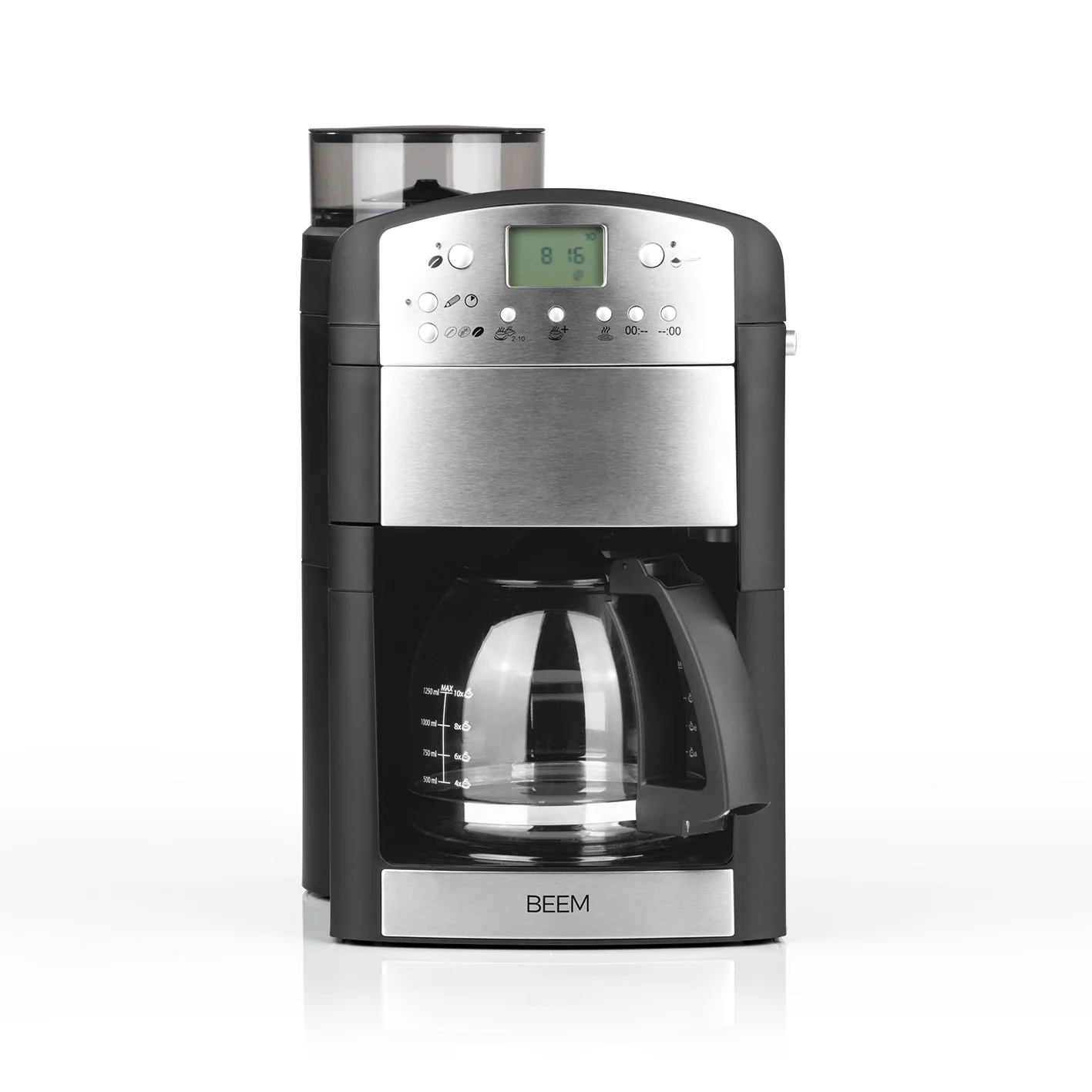 FRESH-AROMA-PERFECT Macchina da caffè filtro con macinacaffè - Caraffa in vetro