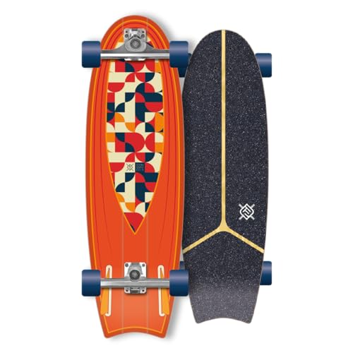 Flying wheels Surfskate   Tavola Completa   BUTTONS 31"   Classic 78A ABEC7   Serie STR : Sport e tempo libero