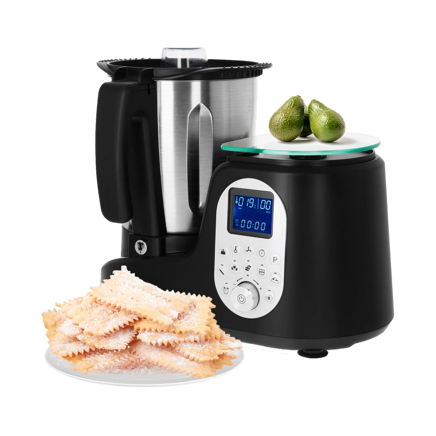 Robot da Cucina Multifunzione con Accessori 550W