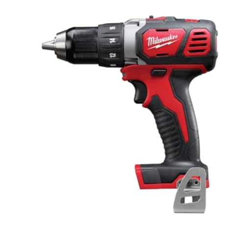 Milwaukee Trapano avvitatore compatto M18   M18BDD 0, rosso e nero : Fai da te