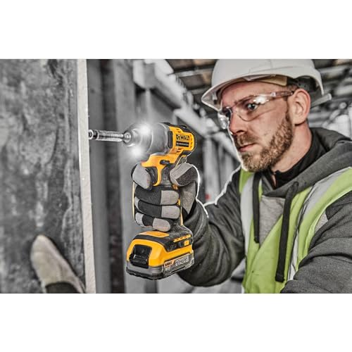 DeWalt XR DCF840N 18 V 18 V Avvitatore a Percussione Cordless da 1/4 di pollice Coppia di 200 Nm, include Gancio per Cintura in Metallo, non include Batteria e Caricabatterie : Fai da te