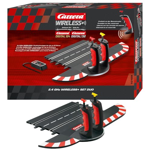 Carrera 20010109 WIRELESS  Set Duo Tecnologia 2,4 GHz Auto Accessori per pista automobilistica, Multicolore, 132/124 : Giochi e giocattoli