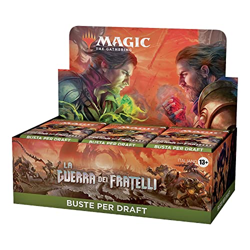 Magic The Gathering Confezione di buste per draft di   La Guerra dei Fratelli, 36 buste (Versione Italiana), Multi, D0323103 : Amazon.it: Giochi e giocattoli
