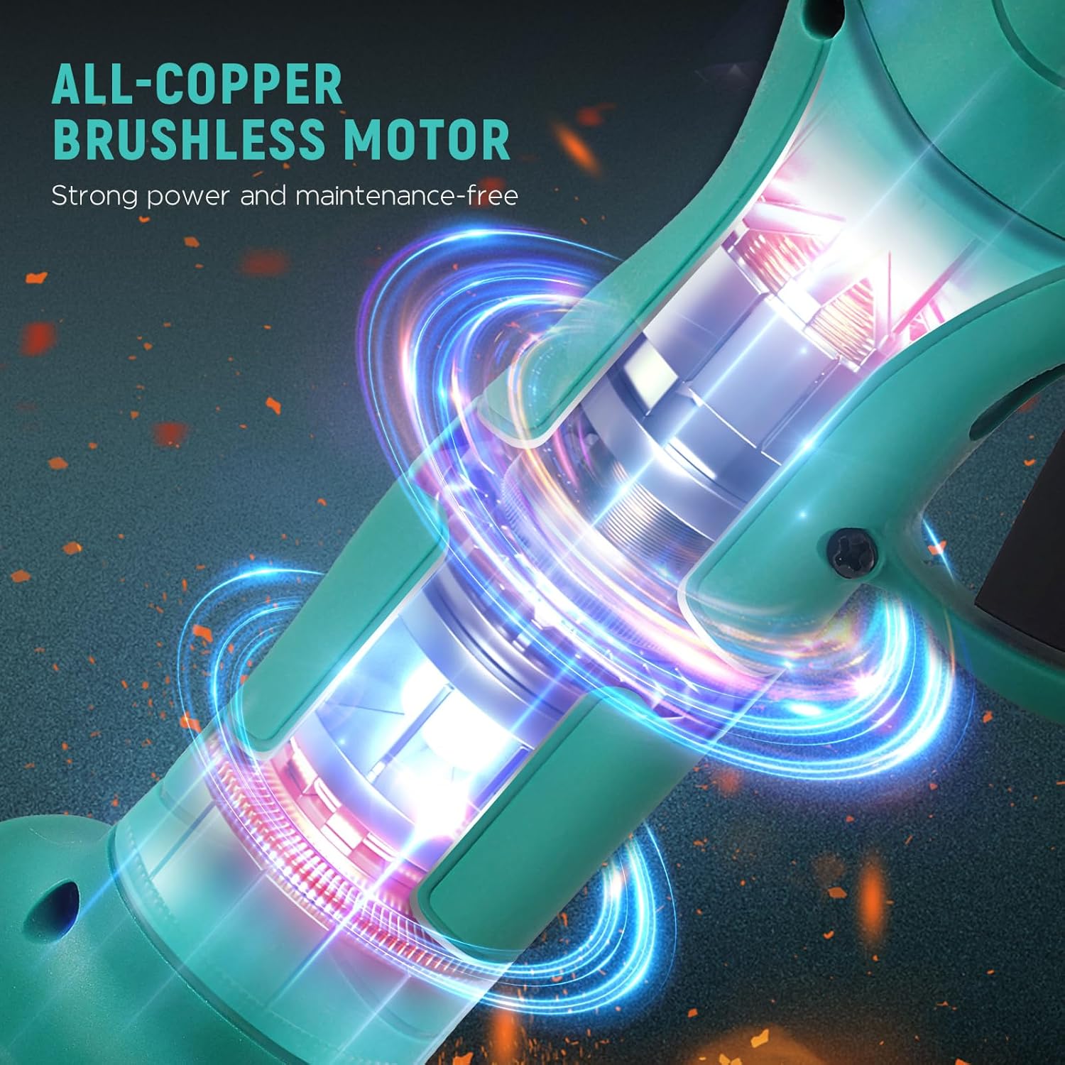 Professional Cordless Electric Shears, Compatible with Makita 21V Battery, Max Cutting Diameter 30mm, SK5 Blades, Brushless Motor, Cordless Electric Garden Shears