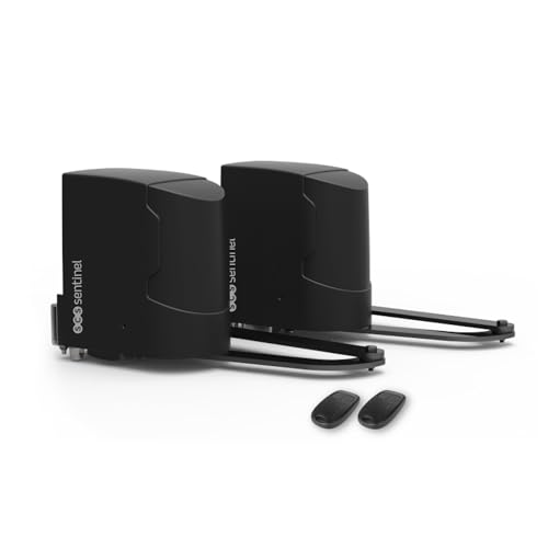 SCS Sentinel, MBA0116, operatore automatico a 24V per cancelli a battente 5M/400kgs, 2 telecomandi a 2 canali, compatibile con legno, alluminio, PVC, SimplyOpen 2 : Amazon.it: Fai da te