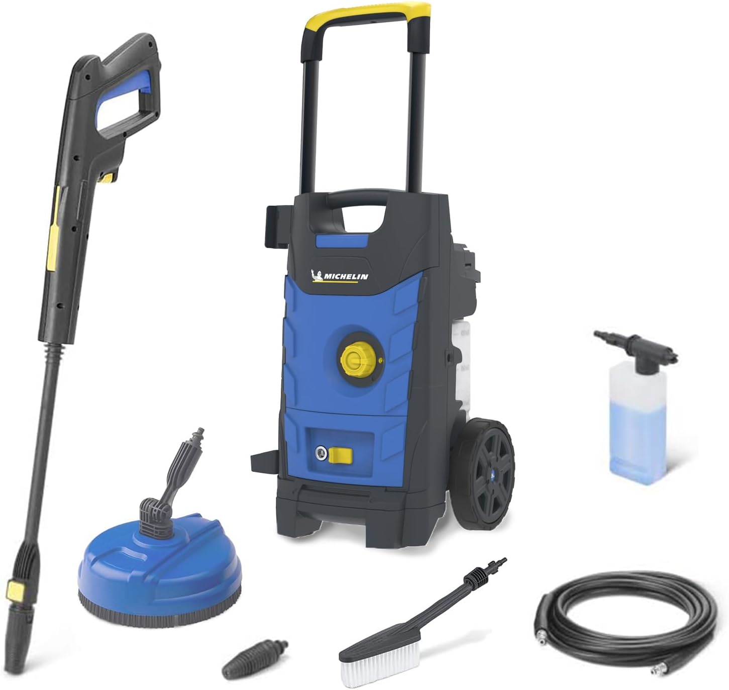 Michelin Idropulitrice ad Alta Pressione MPX25DTS con Dualtech System (2500 W, 150 bar, 810 l/h)