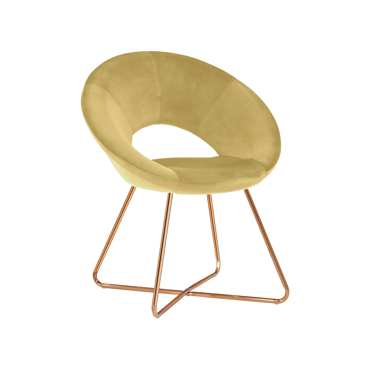 Poltroncina London Sabbia Velvet