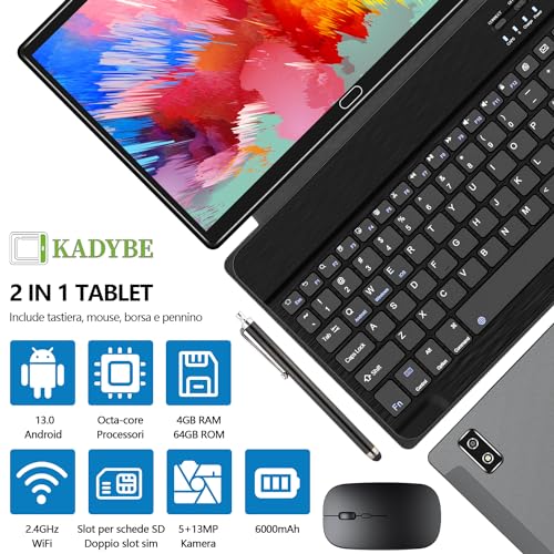 KADYBE versione Android tastiera Octa Core