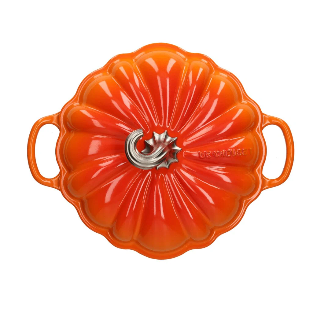 Le Creuset - Casseruola / Tegame Signature Zucca Rosso arancio 24 cm 3,7 l