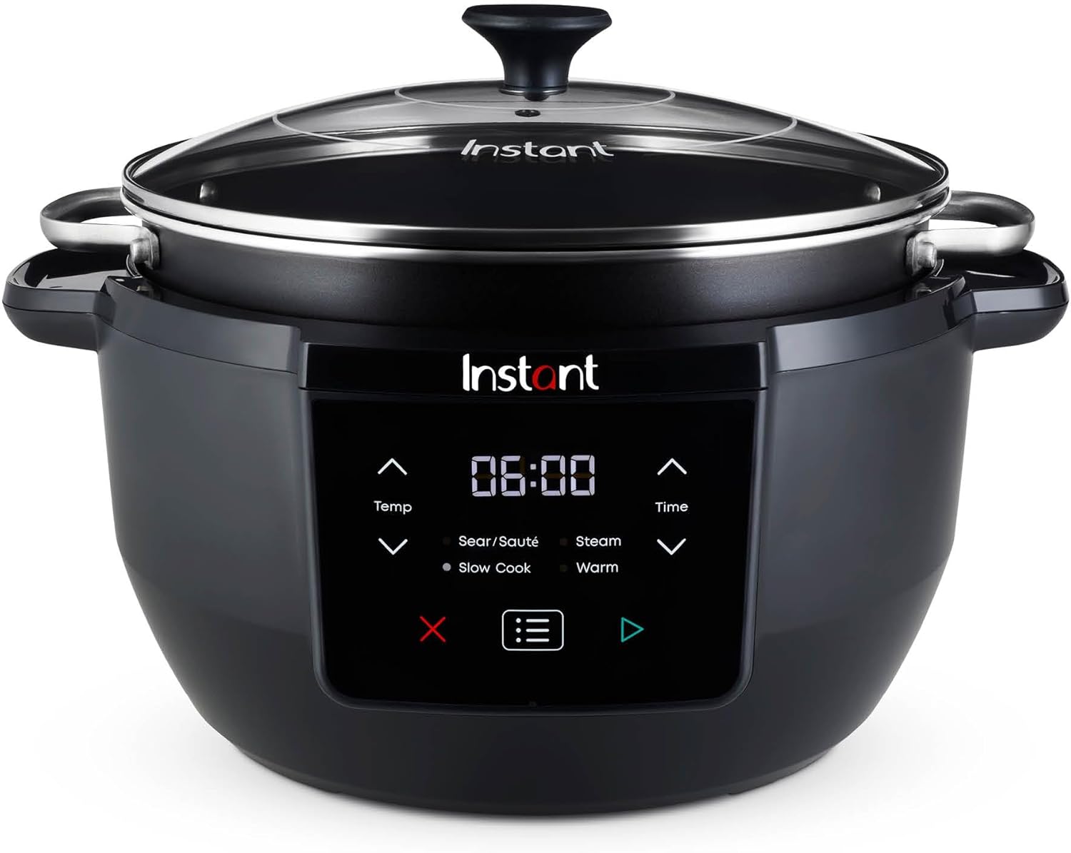 Instant Pot Superior Slow Cooker/Bake 7.1 Litre Multicooker, 4 Cooking Functions (Gentle Cooking, Roasting, Steaming & Keep Warm Function), Dishwasher Safe, 800W