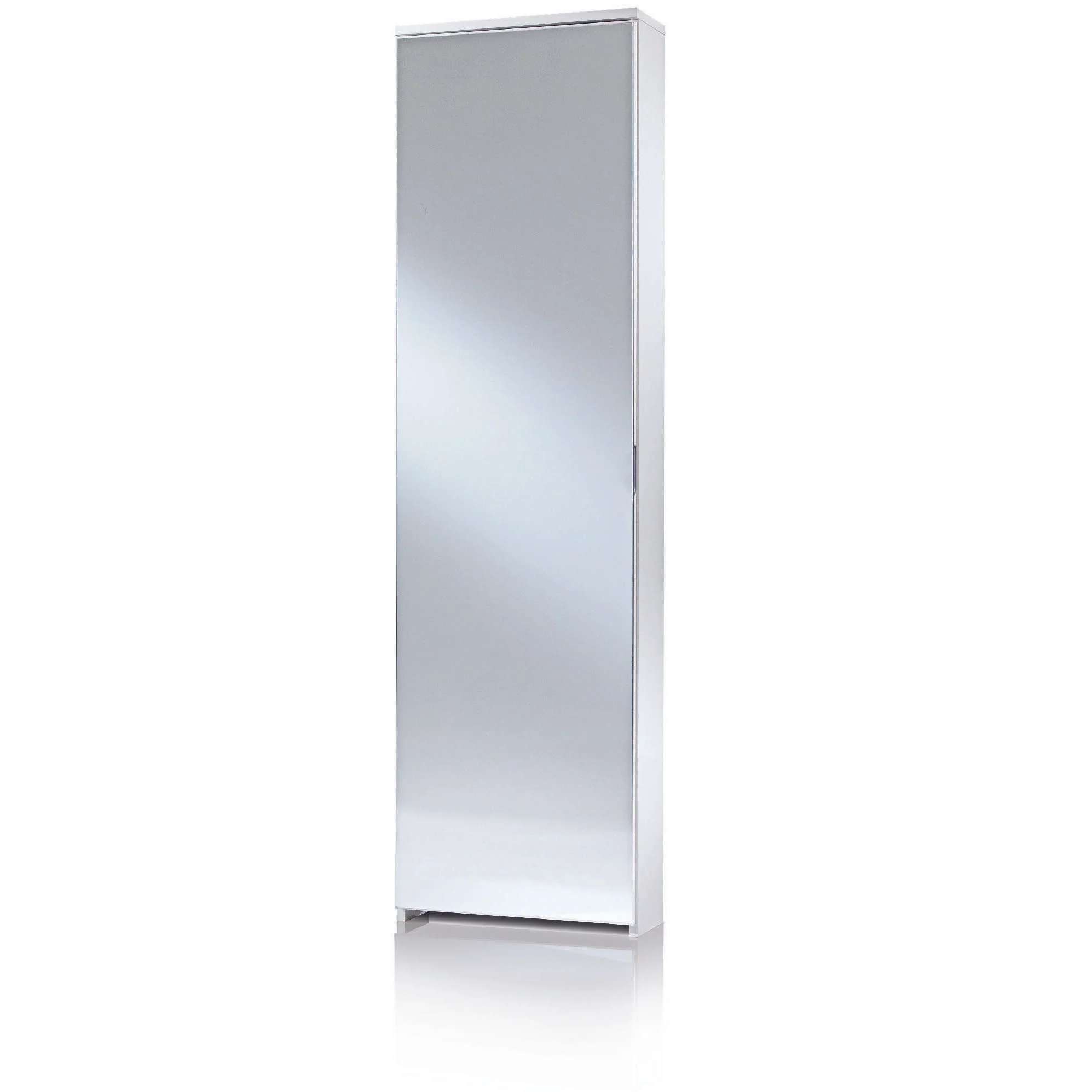 Colonna Peonia 1 Anta A Specchio 50x20x178 Cm