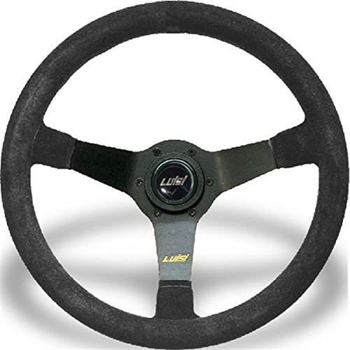 Volante universale Luisi Mirage 350mm in camoscio nero : Auto e Moto