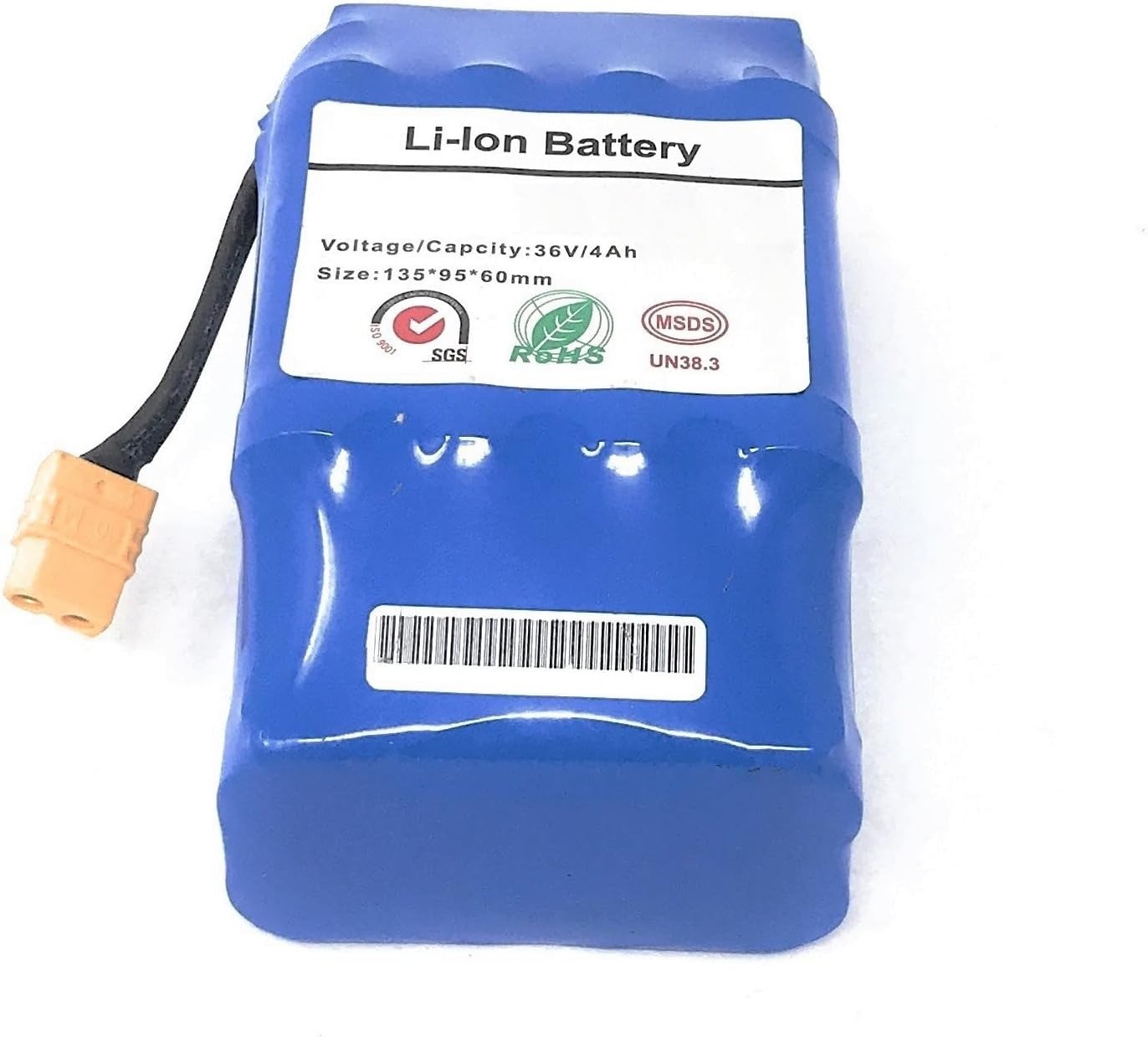 TEMPO DI SALDI Batteria Agli Ioni Di Litio Da 36V / 4 Ah Ricambio X Smart Balance Overboard