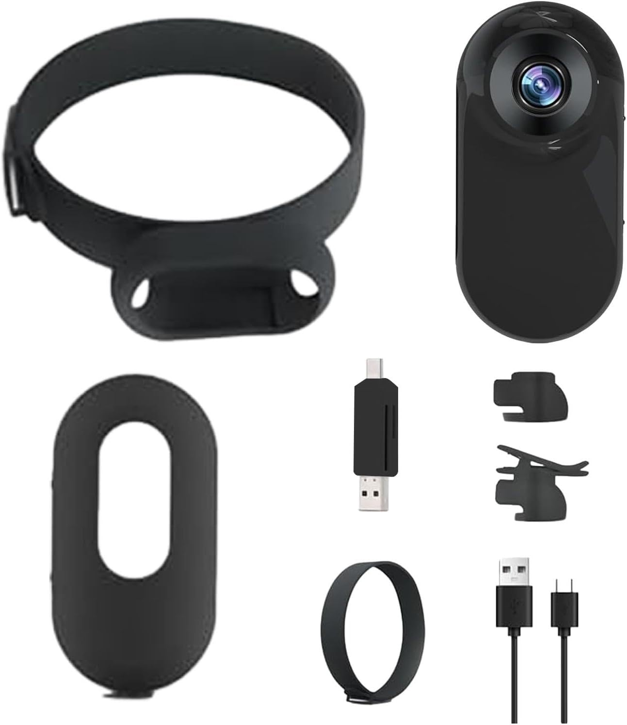 Minii Action Camera – Collar for Cats and Pets, Wireless HD 1080p Sports Camera with Video Recordings