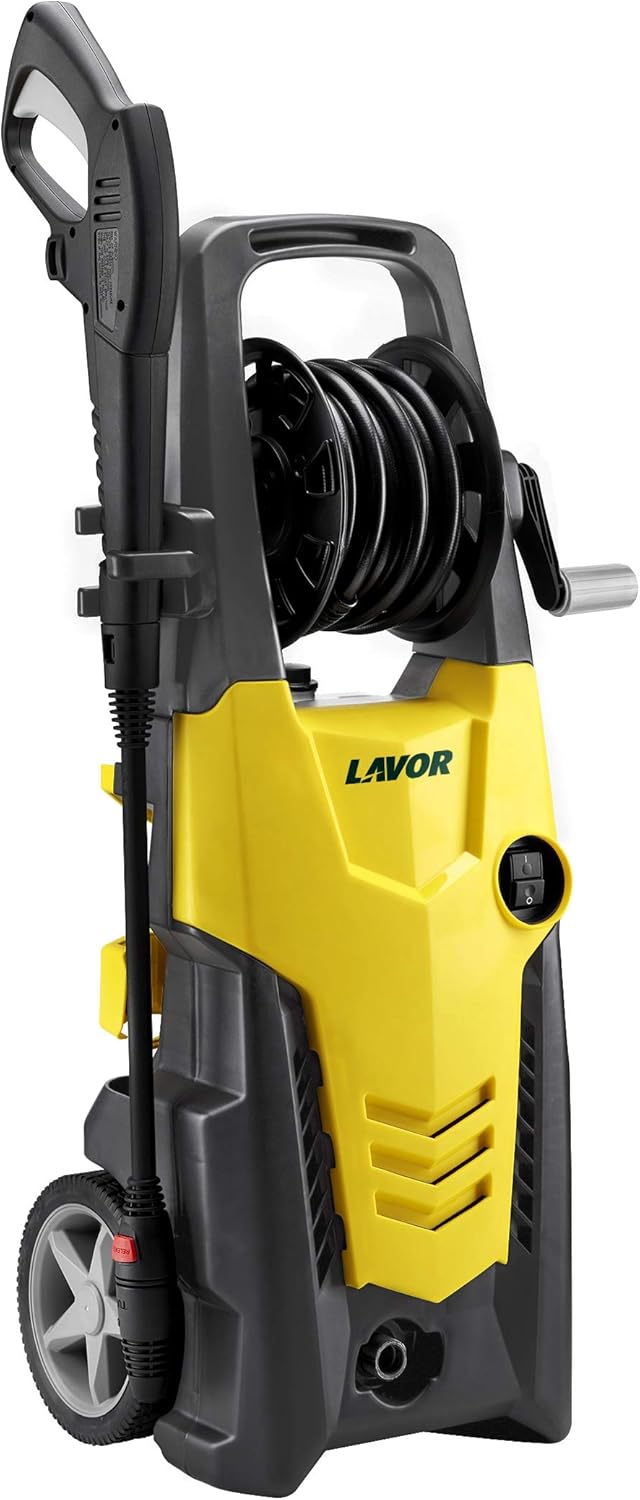LAVOR Planet High Pressure Washer Cold Water 170 Bar, Black Yellow