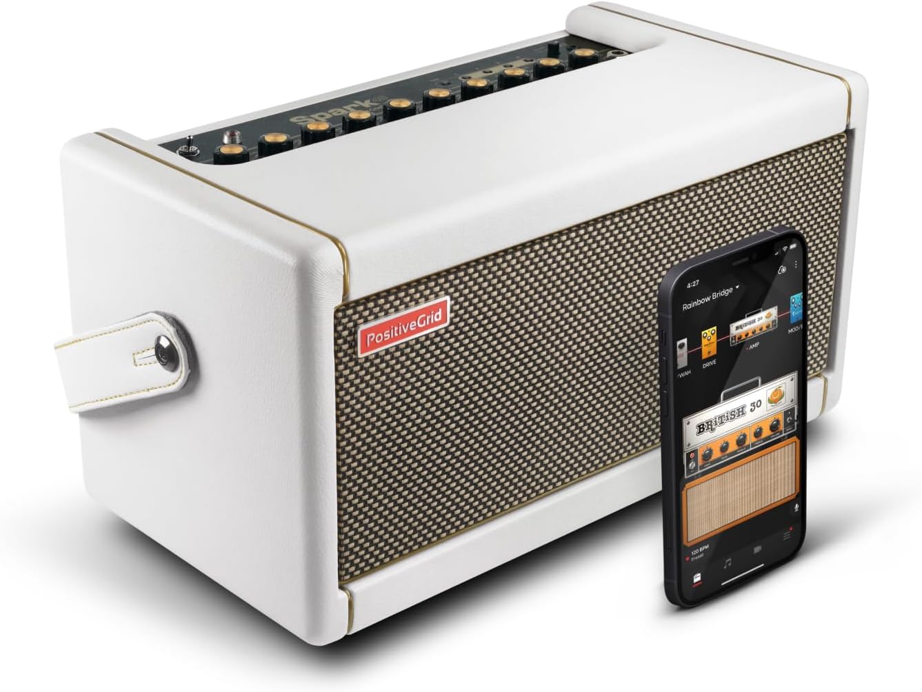 Amplificatore combo per chitarra da 40 Watt per basso elettrico e chitarra acustica con app mobile Spark