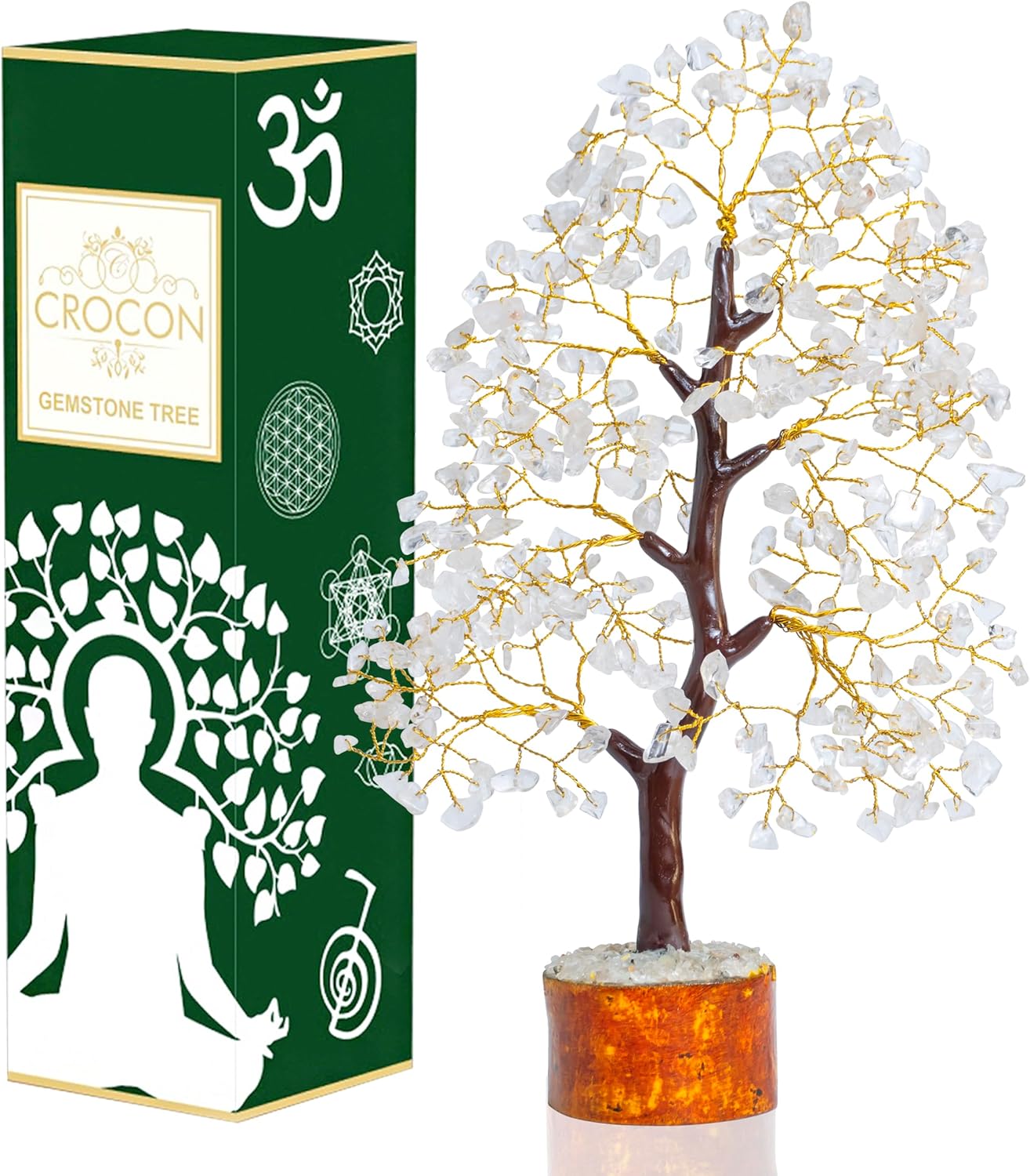 Albero della vita dei 7 chakra con cristalli naturali idea regalo di compleanno per donne regalo di decorazione per la casa per mamma e sorella pietre curative per la meditazione regalo per donne
