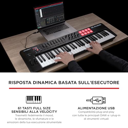 M Audio Oxygen 61 MKV Arpeggiatore