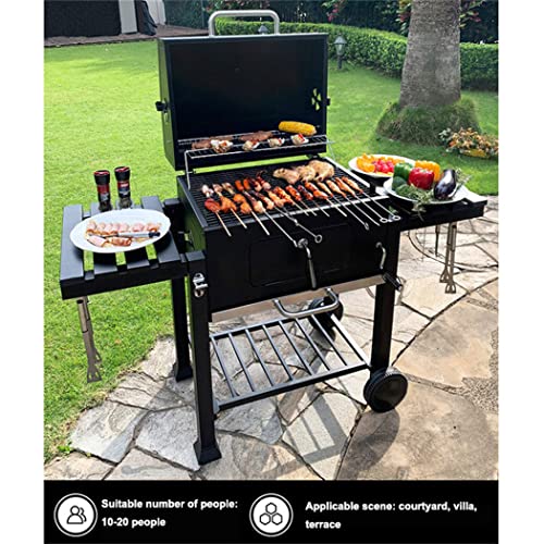 Griglia per Barbecue A Carbonella,Griglia A Carbone Cortile Affumicatore Cucina All'aperto,con Parapioggia E Kit Attrezzi per Barbecue,per Campeggio All'aperto, Patio, Giardino : Amazon.it: Giardino e giardinaggio
