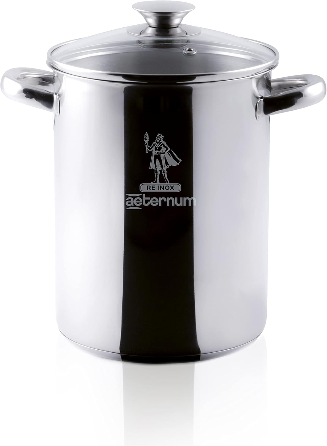 Aeternum Divina Pasta Dish Double Basket 22 cm, Suitable for Induction, Steel