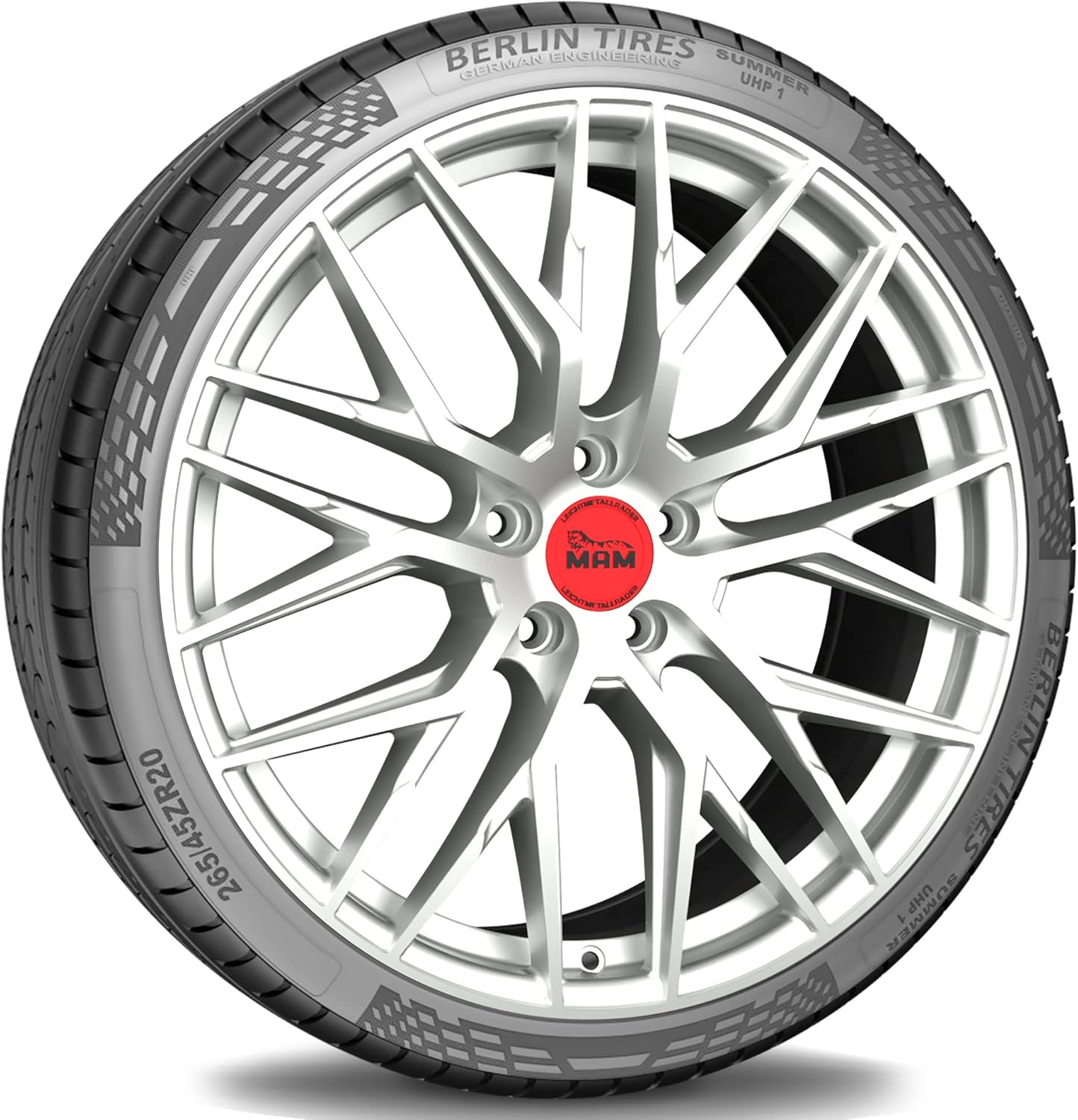 Berlin Tires Summer UHP 1 205/50 R17 89 V - C/B/71dB Pneumatico Estivo