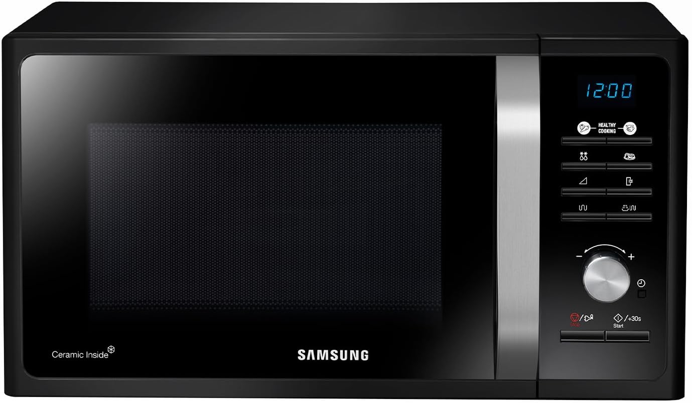 Samsung Forno a Microonde Combinato a libera installazione SmartOven MC28H5015AS/ET, Cottura Ventilata, Microonde + Grill 900 W + 1500 W, 28 L, 52l x 47h x 31p cm, Argento