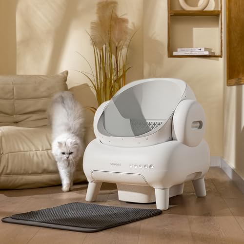 Neakasa M1 Lite Lettiera aperta sopra per gatti, autopulente, XXL, inodore, igienica, controllo app, grande capacità per gatti : Amazon.it: Prodotti per animali domestici