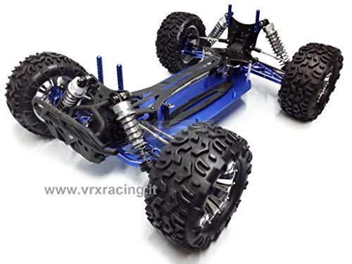 VRX Monster Truck Upgrade 1/10 Interamente assemblato in Carbonio ed ergal : Giochi e giocattoli
