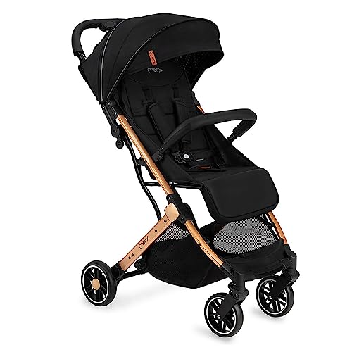 Momi Passeggino MoMi ESTELLE a partire da 6 mesi (fino a 15 kg), pieghevole con cintura di sicurezza a 5 punti, cestino porta spesa e funzione di apertura, manico telescopico per il traino : Amazon.it: Prima infanzia