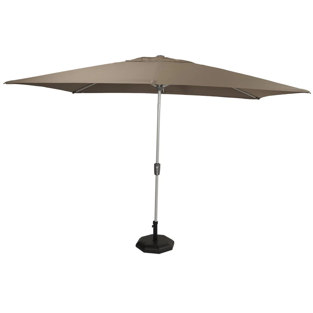 Tenerife - Ombrellone da giardino a palo centrale rettangolare