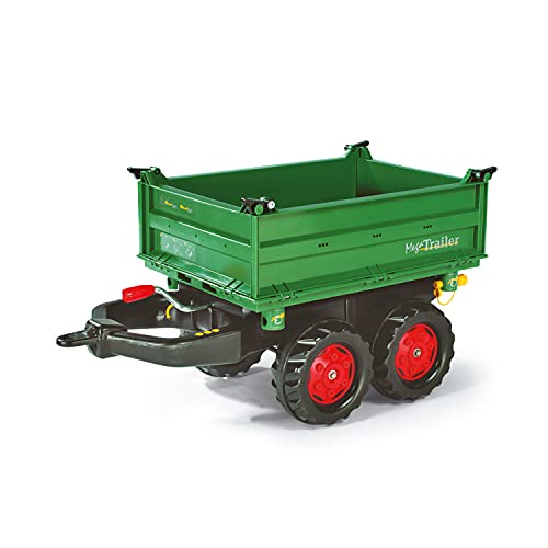 Rolly Toys  Fendt Trattore Franz Cutter Mega Trailer, Colore Verde, 88 cm × 45 cm × 47 cm, ZC 107 : Giochi e giocattoli