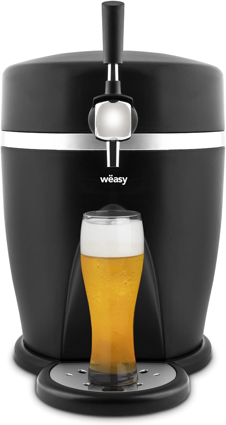 H.Koenig PINT568 W?asy PINT568 Beer Tap 60 Watts - Compatible with 5L Universal Pressurised Kegs and Heineken Kegs