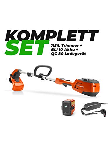 Husqvarna 115iL Grigio, Arancione Batteria : Amazon.it: Giardino e giardinaggio