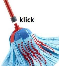 VILEDA Rod, Metal, Rot, 126 cm