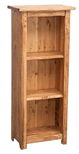 Biscottini Vetrinetta Country 41x26x99 cm   Mobile in Legno massello di Tiglio Finitura Naturale   Made in Italy : Amazon.it: Casa e cucina