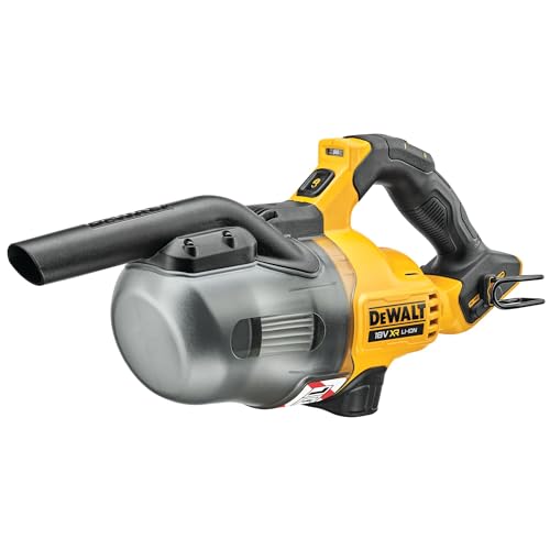 DeWalt DCV501LN XJ   Aspiratore per solidi classe L XR 18V, Con prolunga per pavimenti e accessori, Include borsa per il trasporto, Senza caricatore/batteria : Fai da te