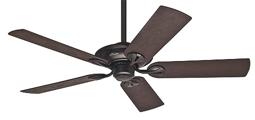 Hunter Fan Maribel, 132 cm, Ventilatore da Soffitto per Interni/Esterni con Catena a Strappo, Finitura Bronzo Nuovo, 5 Pale Reversibili in Noce, Ideale per l'Estate e l'Inverno, Modello 50555 : Amazon.it: Grandi elettrodomestici