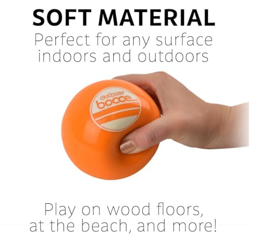 GoSports BOCCE 90 SOFT Soft Bocce Set