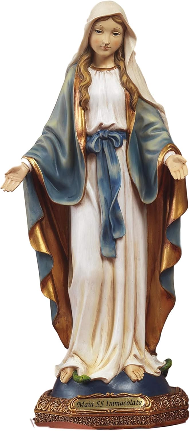 Statua Maria Madonna Immacolata cm.23 in resina by Paben Articoli Religiosi