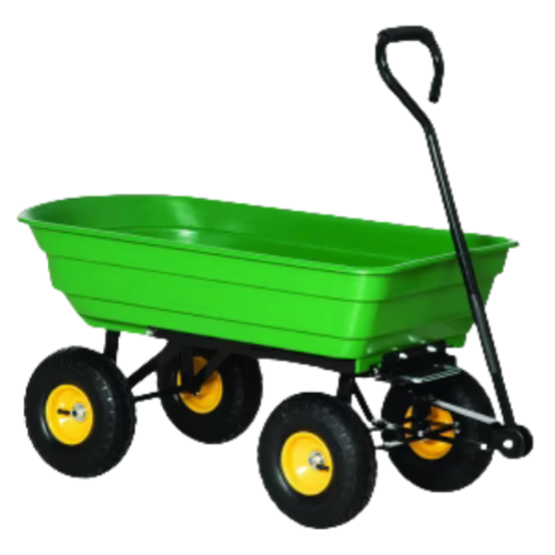 Carrello da Giardino CRUK con Vasca in Plastica – Robusto e Multiuso