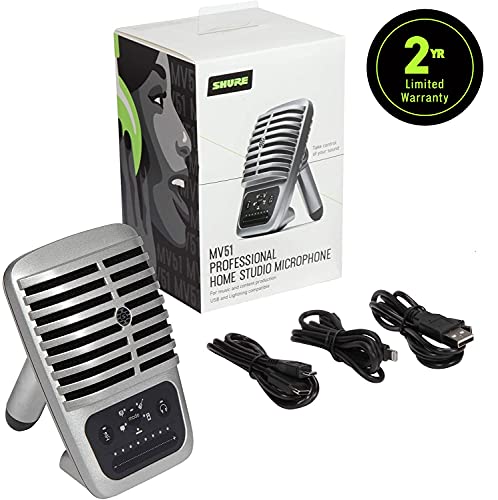 Shure Microfono Condensatore Diaframma Confezione