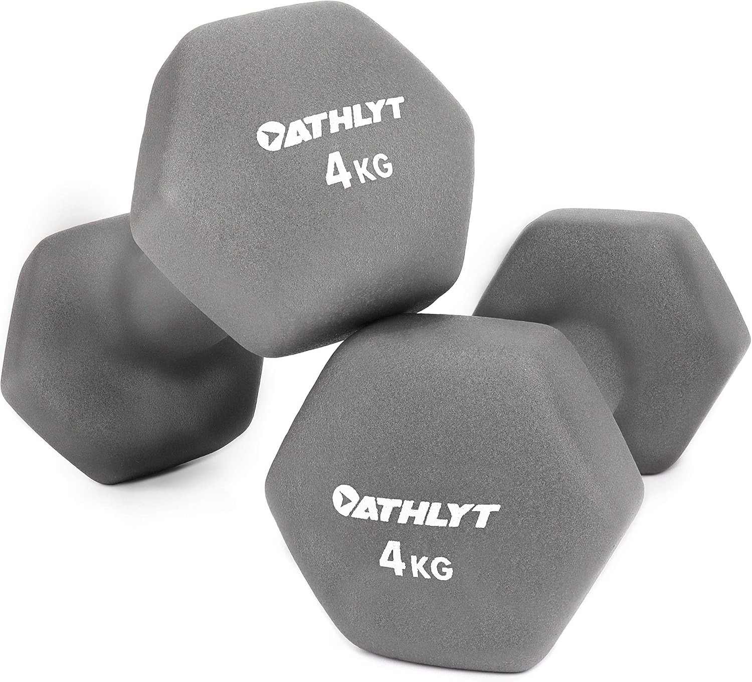 Athlyt - Set di manubri rivestiti in neoprene