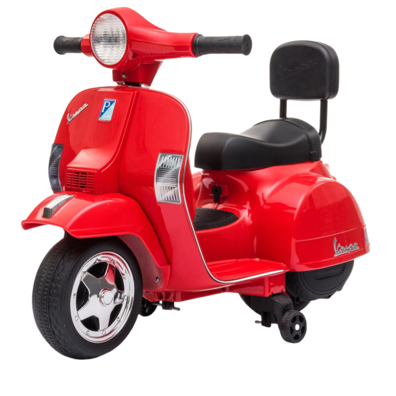 Piaggio Mini Vespa PX150 Elettrica 6V per Bambini Rossa