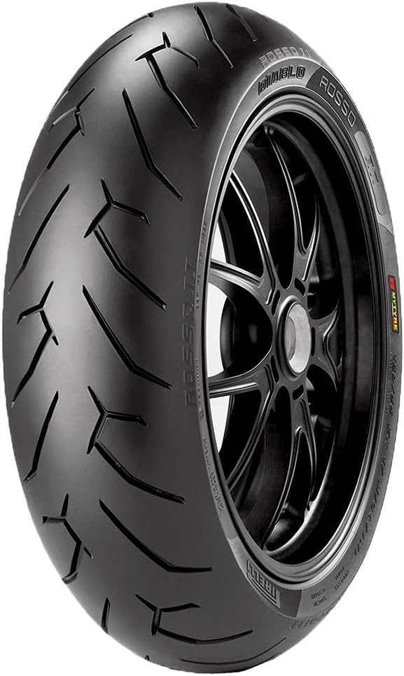 Pneumatici Pirelli DIABLO ROSSO II 160/60 ZR 17 M/C (69W) TL Posteriore SUPERSPORT gomme moto e scooter