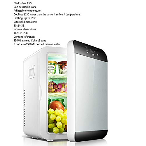 Mini frigo con Porta in Vetro Frigorifero cosmetico Portatile, Piccoli frigoriferi per camere da Letto Raffredda e riscalda Ideale per camere da Letto e Piccoli uffici Compatibilità alimenta : Amazon.it: Grandi elettrodomestici